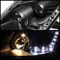 Spyder Nissan 350Z 06-08 Projector Headlights Xenon/HID Model- DRL Blk PRO-YD-N350Z06-HID-DRL-BK OffRoadUSA.com
