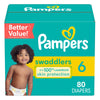 Pampers Swaddlers Diapers Size 6, 80 Count EasyOptionXY LLC