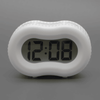 Timelink Rubber Smartlight Fashion Digital LCD Alarm Clock - White EasyOptionXY LLC