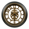 La Crosse Clock 20-inch Bronze Antiqued Gears Vintage Quartz Analog Wall Clock, 404-3051C EasyOptionXY LLC