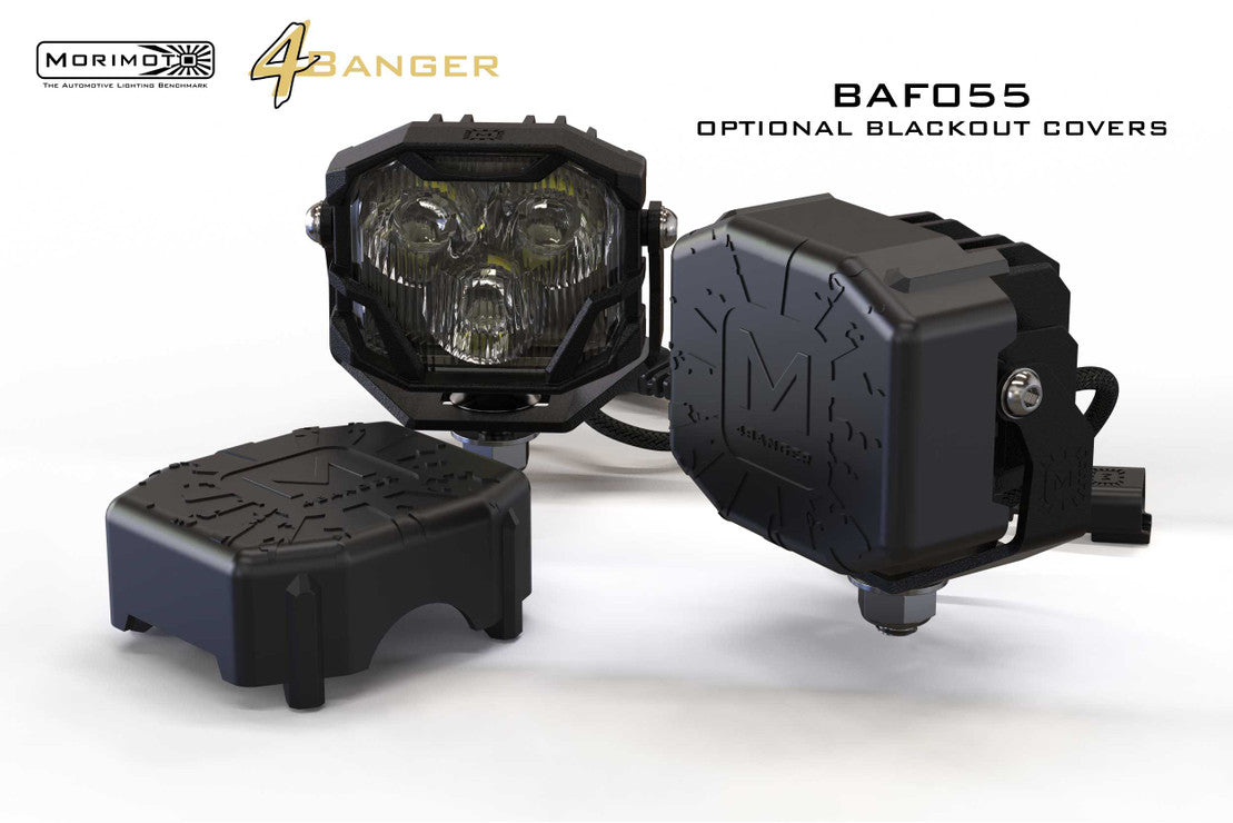 Morimoto 4Banger LED Ditch Light System: Ford Super Duty (17-22)