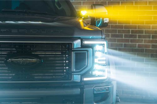 Morimoto 4Banger LED Ditch Light System: Ford Super Duty (17-22) OffRoadUSA.com