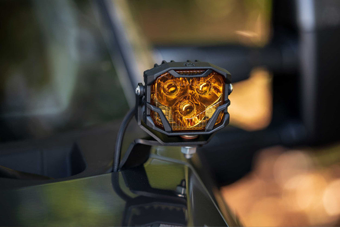 Morimoto 4Banger LED Ditch Light System: Ford Super Duty (17-22)