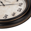Westclox Brown and Bronze Round Oversized Classic Analog Quartz Accurate Wall Clock EasyOptionXY LLC
