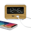 Lumoday Dual USB Charging Station Digital Alarm Clock, White EasyOptionXY LLC