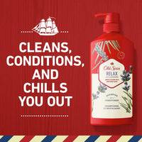 Old Spice Relax 2 in 1 Shampoo Conditioner, All Hair Types, Lavender, 21.9 fl oz EasyOptionXY LLC