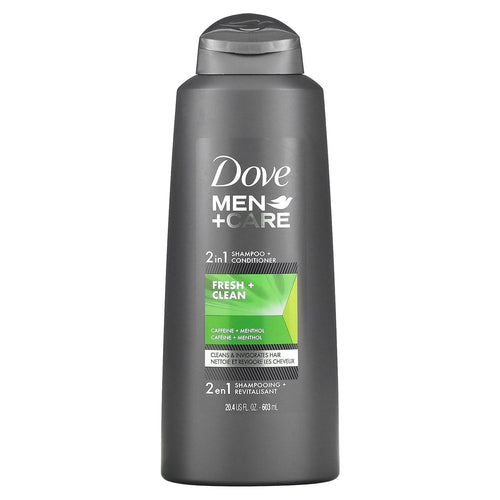 Dove Men+Care Fortifying 2-in-1 Shampoo and Conditioner For Everyday Care Fresh and Clean with Caffeine Helps Strengthen and Nourish Hair 20.4 oz EasyOptionXY LLC