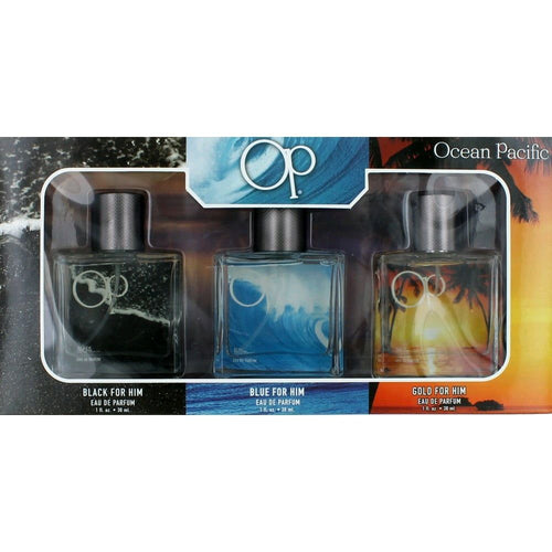 Ocean Pacific 3 Piece Gift Set for Men, 1 fl oz Each Fragrance EasyOptionXY LLC
