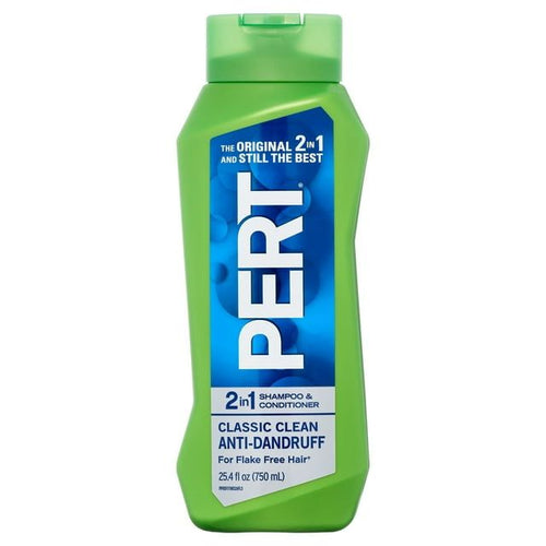 Pert Classic Clean Dandruff Relief 2-in-1 Shampoo Plus Conditioner, 25.4 fl oz EasyOptionXY LLC