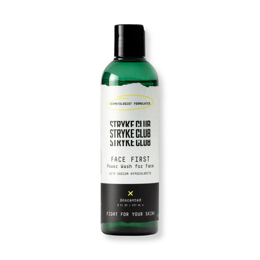 Stryke Club Teen Face First Cleanser, Acne Everyday Care, All Skin Types, Unscented, 9.5 fl. oz. EasyOptionXY LLC