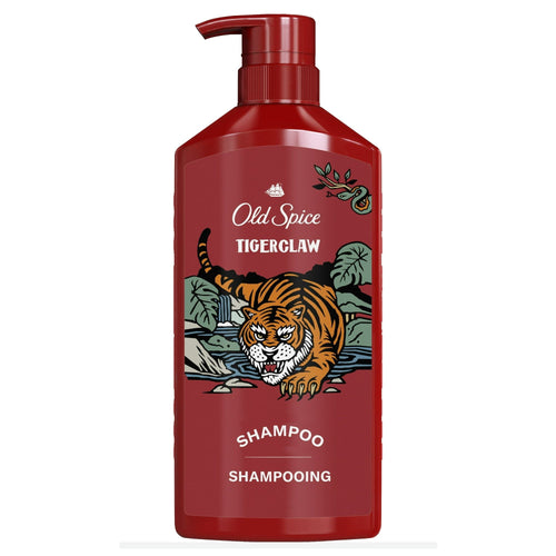 Old Spice Tiger Claw Men's Shampoo, All Hair Types, 21.9 fl oz EasyOptionXY LLC