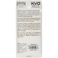 Strike King KVD 5.75" Sexy Frog Green Pumpkin Pearl Belly Frog Lure EasyOptionXY LLC