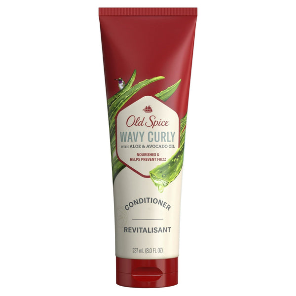 Old Spice Wavy Curly Hair Moisturizer with Aloe & Avocado Oil, 8 fl oz EasyOptionXY LLC