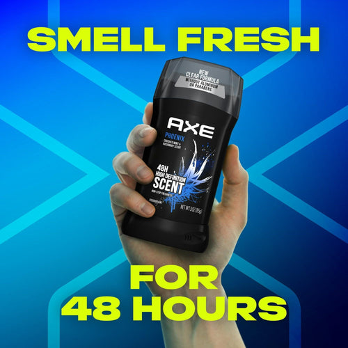 Axe Phoenix Long Lasting Antiperspirant Deodorant Stick Twin Pack, Crushed Mint and Rosemary, 3 oz EasyOptionXY LLC