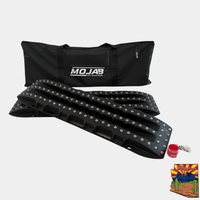 Ultimate Traction recovery board with steel plugs and storage bag MOJAB OFFROAD