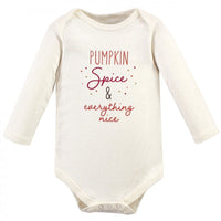Hudson Baby Infant Girl Cotton Long-Sleeve Bodysuits 5pk, Pumpkin Spice, 12-18 Months EasyOptionXY LLC
