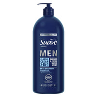 Suave Men Shampoo & Conditioner 2 in 1 Anti-Dandruff Shampoo and Conditioner with Pyrithione Zinc, 40 oz EasyOptionXY LLC