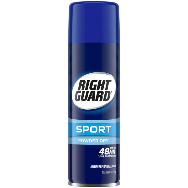 Right Guard Sport Antiperspirant Deodorant Aerosol Spray, Powder Dry, 6 oz EasyOptionXY LLC
