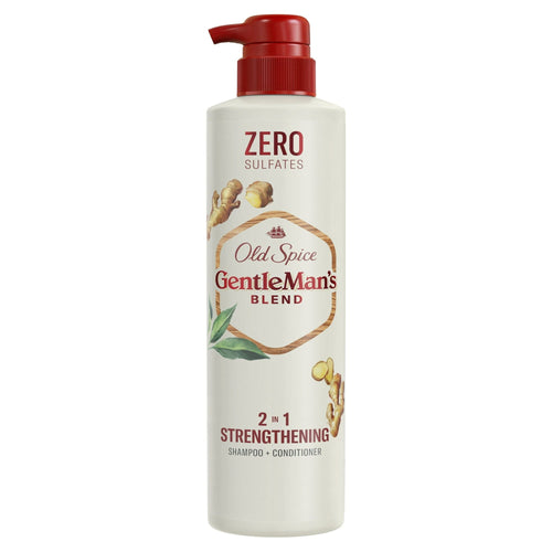 Old Spice Gentleman's Blend Green Tea & Ginger, 2in1 Shampoo & Conditioner, All Hair Types, 14.8 fl oz EasyOptionXY LLC