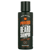 Wild Willies Progro Fortified Beard Wash Shampoo With Biotin and Caffeine, 4 Oz. EasyOptionXY LLC