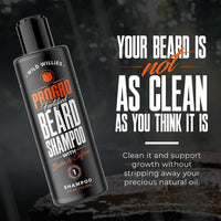 Wild Willies Progro Fortified Beard Wash Shampoo With Biotin and Caffeine, 4 Oz. EasyOptionXY LLC