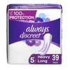 Always Discreet Incontinence Long Pads Heavy Absorbency 39 Ct EasyOptionXY LLC