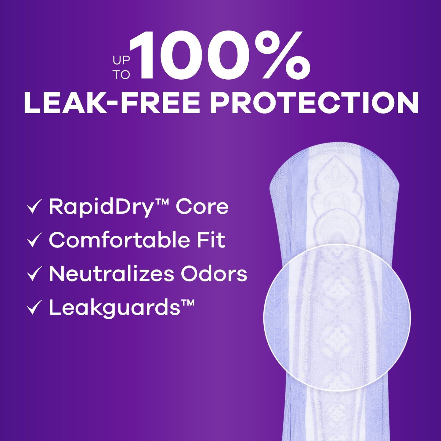 Always Discreet Incontinence Long Pads Heavy Absorbency 39 Ct EasyOptionXY LLC