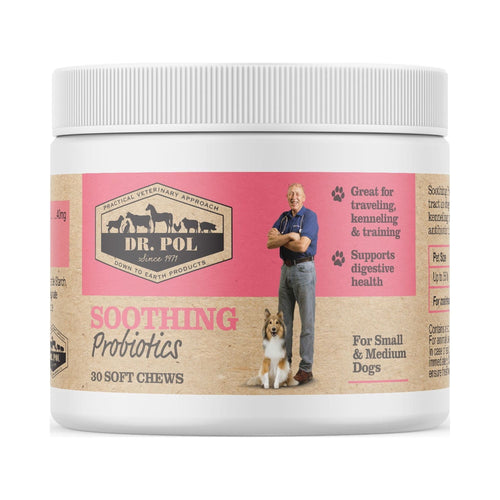 Dr. Pol Probiotic Chews for Small & Medium Dogs 30 Count EasyOptionXY LLC
