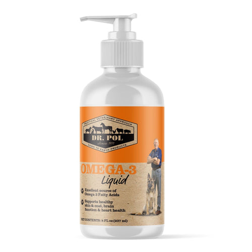 Dr. Pol Omega 3 Fish Oil with EPA & DHA for Dogs 8 oz EasyOptionXY LLC