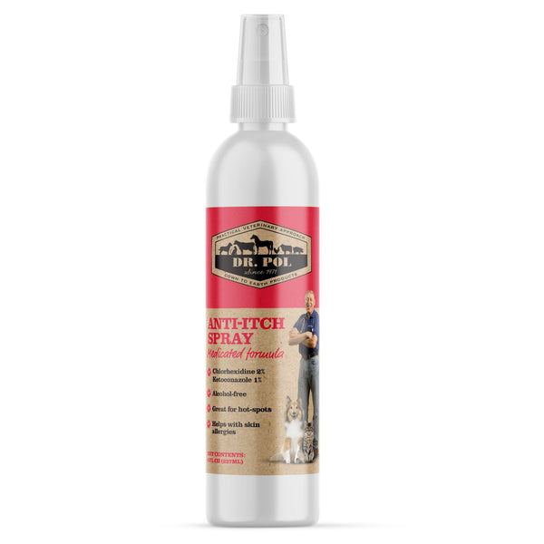 Dr. Pol Anti-Itch Spray for Dogs and Cats 8 oz EasyOptionXY LLC