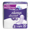 Always Discreet Incontinence Pads for Women Light; 30 Count EasyOptionXY LLC