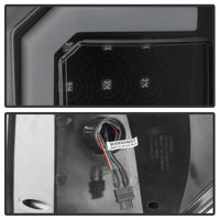 Spyder 07-13 Toyota Tundra V2 Light Bar LED Tail Lights - Smoke ALT-YD-TTU07V2-LB-BSM OffRoadUSA.com