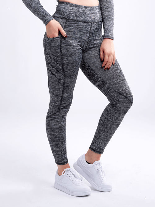 JupiterGear High-Waisted Criss-Cross Training Leggings with Hip Pockets Jupiter Gear