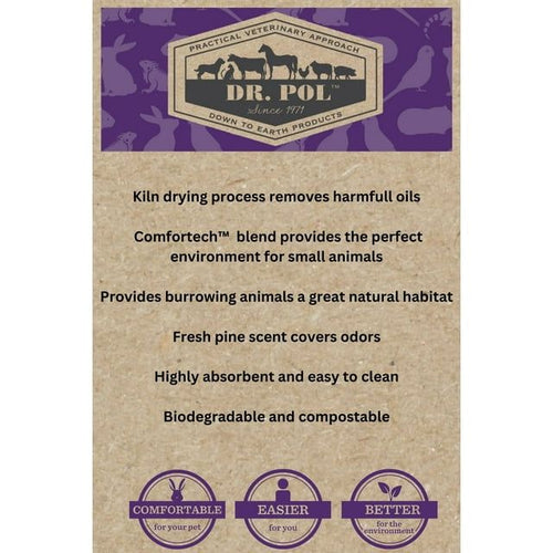 Dr Pol ComforTech Small Animal Bedding -14lb Bag EasyOptionXY LLC