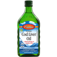 Carlson Labs - Norwegian Cod Liver Oil Regular Flavor - 16.9 fl. oz. EasyOptionXY LLC