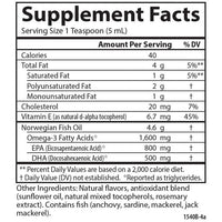 Carlson Norwegian The Very Finest Fish Oil Liquid, 1600 mg Omega-3, Lemon, 6.7 Fl Oz. EasyOptionXY LLC