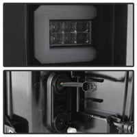 Spyder Chevy Silverado 16-17 Light Bar LED Tail Lights - Black Smoke ALT-YD-CS16-LED-BSM OffRoadUSA.com
