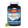 Carlson Cod Liver Oil, Lightly Lemon, 150 Soft Gels EasyOptionXY LLC