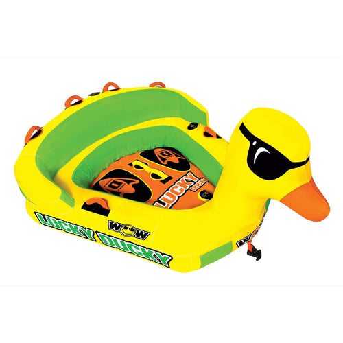 WOW Sports Lucky Ducky 2P Towable (19-1040) Jupiter Gear