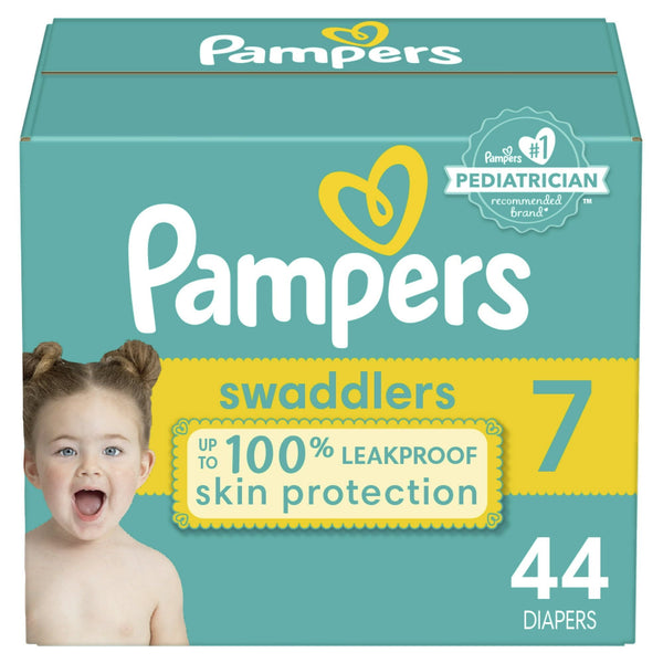Pampers Swaddlers Diapers Size 7, 44 Count EasyOptionXY LLC