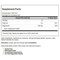 Carlson Liquid Magnesium Softgels, 250 Ct EasyOptionXY LLC