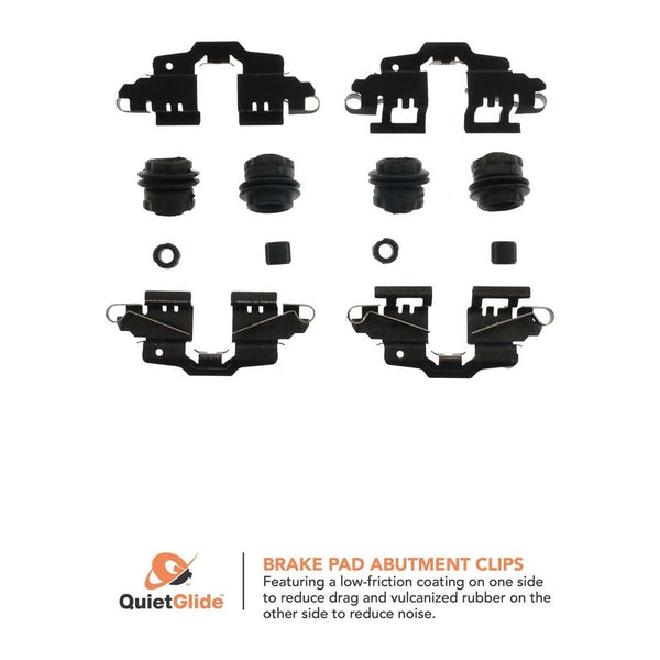 Carlson 13566Q Disc Brake Hardware Kit for Pontiac Vibe, Toyota Corolla, Matrix EasyOptionXY LLC