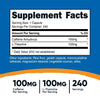 Nutricost Caffeine with L-Theanine Supplement, 100mg of Each, 240 Capsules EasyOptionXY LLC