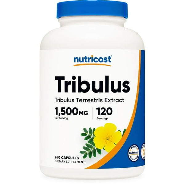 Nutricost Tribulus Terrestris Extract 1500mg, 240 Capsules, 120 Servings, Supplement EasyOptionXY LLC