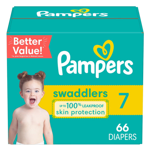 Pampers Swaddlers Diapers Size 7, 66 Count EasyOptionXY LLC