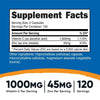 Nutricost Vitamin C with Zinc, 120 Servings - Non-GMO, Gluten Free Supplement EasyOptionXY LLC