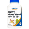 Nutricost Horny Goat Weed Extract (Epimedium) 600mg Capsules, 180 Servings - Gluten Free & Non-GMO Supplement EasyOptionXY LLC