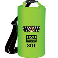 WOW Sports H2O Proof 30L Drybag Green (18-5090G) Jupiter Gear