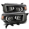 AlphaRex 10-13 Toyota 4Runner LUXX-Series Projector Headlights Black OffRoadUSA.com