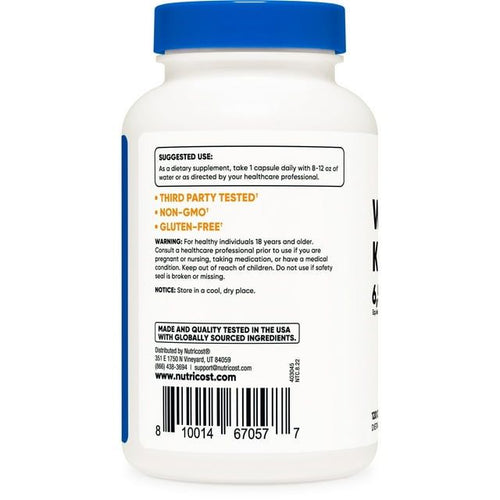 Nutricost White Kidney Beans Capsules 650mg 120 Capsules - Non-GMO Supplement EasyOptionXY LLC